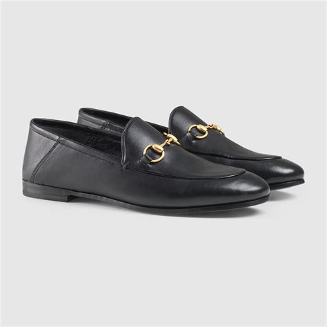 gucci black soft loafers|black Gucci loafers for women.